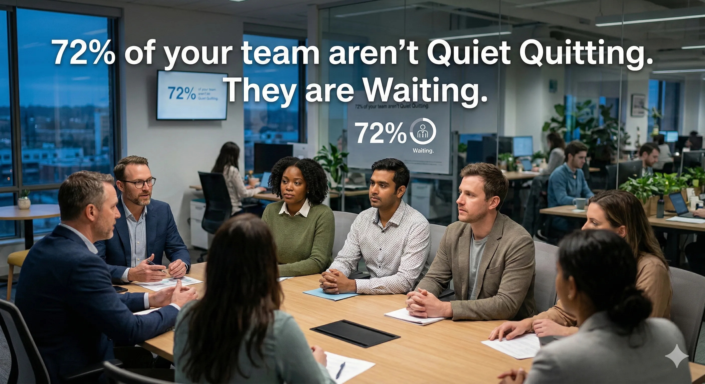 72% of your team aren't Quiet Quitting. They are Waiting